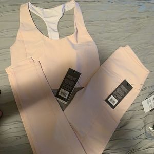 Glyder brand leggings and bra set NWT